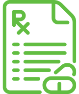 icon of a prescription paper